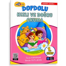 Mavi Boncuk Eğitim Yayınları Mavi Boncuk Yayınları 1. Sınıf Dopdolu Hızlı ve Doğru Okuma Kitabı Maarif Modeli Qr Kod Çözümlü Akıllı Tahta Uyumlu