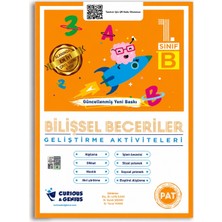 Curious & Genius 1. Sınıf B Bilişsel Beceriler Geliştirme Aktiviteleri Dikkat Mantık Akıl Yürütme Sözel Sayısal Yetenek