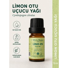 Minia Bahçe Limon Otu Uçucu Yağı – 10 ml | Saf ve Katkısız BitkiselUçucu Yağ