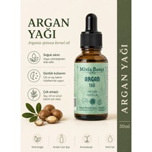Minia Bahçe Argan Yağı – 30ml | Soğuk Sıkım Sabit Yağ