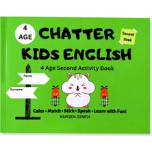 Chatter Kids English 4 Yaş Okul Öncesi Ingilizce Etkinlik Kitabı 2