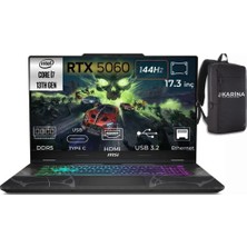 MSI Msı Msı Cyborg 17 Intel Core I7 13620H B13WFKG-091XTR-K05 16GB 2tb RTX5060 Freedos 17.3" Fhd 144Hz Taşınabilir Bilgisayar & B13WFKG091XTRK05
