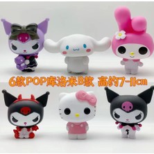 baytoptan Anime Karakter 6 Li Set 11CM