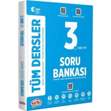 Editör 3. Sınıf Maarif Modeli Vıp Tüm Dersler Soru Bankası Mavi Kitap