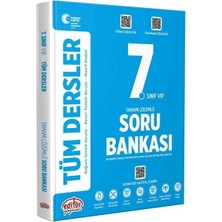 Editör 7. Sınıf Vıp Tüm Dersler Soru Bankası Mavi Kitap