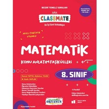 Okyanus Yayınları Okyanus 8. Sınıf Classmate Matematik Konu Anlatım Fasikülleri