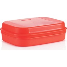 Tupperware  Saklama Kabı F20 Kurabiye Beslenme Kutusu Turuncu Hsgl