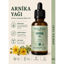 Minia Bahçe Arnika Yağı – 30 ml | Bitkisel Arnika Bakım Yağı