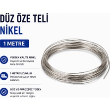 Labolist Düz Öze Teli Nikel 1 Metre