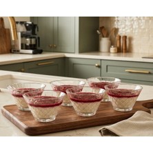 Paşabahçe 6 Lı Puding & Çerez & Sunum & Servis Kase Seti