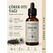 Minia Bahçe Çörek Otu Yağı – 30 ml | Soğuk Sıkım Sabit Yağ