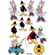Moto Prime A4 Sticker 135 Tek Paket Çoklu Sticker