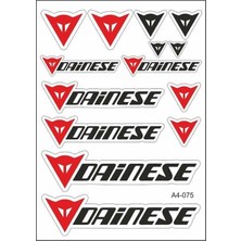 Moto Prime A4 Sticker 075 Tek Paket Çoklu Sticker