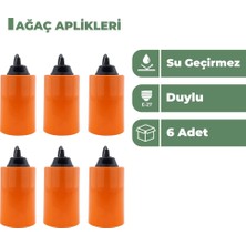 Zeyrise 6'lı Turuncu Ağaç Feneri Seti