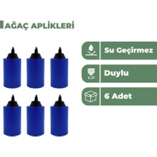 Zeyrise 6'lı Mavi Ağaç Feneri Seti