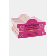 Zero Land Ece-Umay Pembe Kuars & Ikizler Burç Bileklik Kartı
