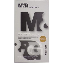 M&g Office Series Profesyonel Soft Grip Stick Jel Kalem 12'li