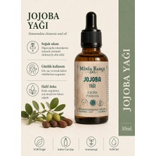 Minia Bahçe Jojoba Yağı – 30 ml | Soğuk Sıkım Sabit Yağ