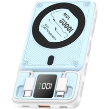 Kmrsfres Konfulon M25W 10.000 Mah 20W Pd Magsafe Powerbank - Mavi