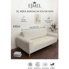 Ejmel 3 Kişilik Jakar Ağaçkabuğu Desen  Koltuk Kılıfı Koltuk Örtüsü Çekyat Kılıfı Kanepe Kılıfı Esnek, Leke Tutmaz,yıkanabilir