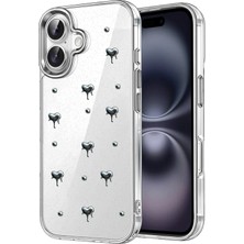 Kmrsfres Newface  Iphone 16 Fiyonk Desenli Kapak - Desen 1