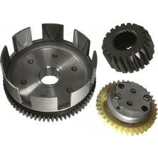 Moto Prime Debriyaj Tası Dişli ve Pompa Set 70-21-37 CG200