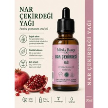 Minia Bahçe Nar Çekirdeği Yağı – 30 ml | Soğuk Sıkım Sabit Yağ