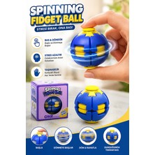 Onr Store Spinning Fidget Ball Basmalı Dönen Stres Topu El Egzersiz ve Rahatlama Oyuncağı