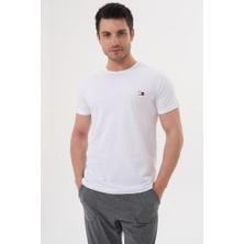 raia  4000 Beyaz Füme Erkek Büyük Beden Pijama Takımı