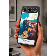 BG AKSESUAR General Mobile Gm 26 Uyumlu Trabzon Desenli Kamera Korumalı Darbelere Dayanıklı Kılıf