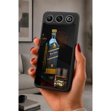 BG AKSESUAR General Mobile Gm 26 Uyumlu Bluelabel Desenli Kamera Korumalı Darbelere Dayanıklı Kılıf