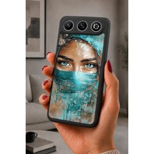 BG AKSESUAR General Mobile Gm 26 Uyumlu Turkuaz Desenli Kamera Korumalı Darbelere Dayanıklı Kılıf