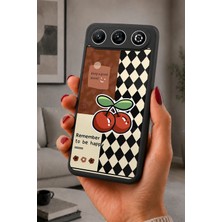 BG AKSESUAR General Mobile Gm 26 Uyumlu Mutluluk Desenli Kamera Korumalı Darbelere Dayanıklı Kılıf