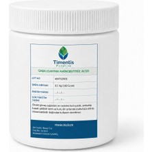 Timentis Purative Gaba Gamma Aminobutyric Acid 100 Gram (Hammadde)