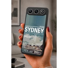 BG AKSESUAR General Mobile Gm 26 Uyumlu Sydney Desenli Kamera Korumalı Darbelere Dayanıklı Kılıf