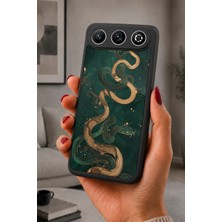 BG AKSESUAR General Mobile Gm 26 Uyumlu Mistikyılan Desenli Kamera Korumalı Darbelere Dayanıklı Kılıf