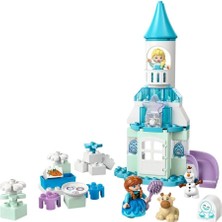 10455 LEGO Duplo Anna ve Elsa'nın Karlar Ülkesi Şato Partisi 54 Parça +2 Yaş