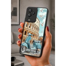 BG AKSESUAR General Mobile GM24 Pro Uyumlu Kolezyum Desenli Kamera Korumalı Darbelere Dayanıklı Kılıf