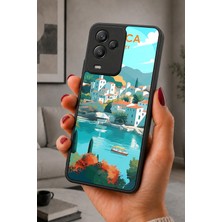 BG AKSESUAR General Mobile GM24 Pro Uyumlu Datça Desenli Kamera Korumalı Darbelere Dayanıklı Kılıf
