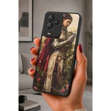 BG AKSESUAR General Mobile GM24 Pro Uyumlu Güllüşövalye Desenli Kamera Korumalı Darbelere Dayanıklı Kılıf