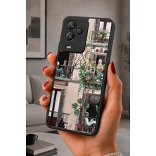 BG AKSESUAR General Mobile GM24 Pro Uyumlu Apartman Desenli Kamera Korumalı Darbelere Dayanıklı Kılıf