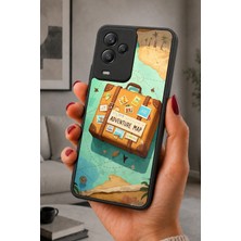 BG AKSESUAR General Mobile GM24 Pro Uyumlu Macera Desenli Kamera Korumalı Darbelere Dayanıklı Kılıf