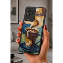 BG AKSESUAR General Mobile GM24 Pro Uyumlu Kahve Desenli Kamera Korumalı Darbelere Dayanıklı Kılıf
