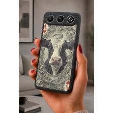 BG AKSESUAR General Mobile Gm 26 Uyumlu Boğa Desenli Kamera Korumalı Darbelere Dayanıklı Kılıf