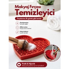 Tredo Makyaj Fırçası Temizleme Aparatı – Silikon Fırça Yıkama ve Temizleme Pedi