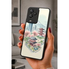BG AKSESUAR General Mobile GM24 Pro Uyumlu Tokyo Desenli Kamera Korumalı Darbelere Dayanıklı Kılıf