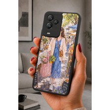 BG AKSESUAR General Mobile GM24 Pro Uyumlu Pazar Desenli Kamera Korumalı Darbelere Dayanıklı Kılıf