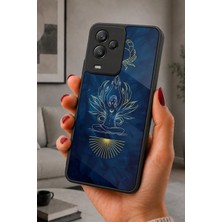BG AKSESUAR General Mobile GM24 Pro Uyumlu Meditasyon Desenli Kamera Korumalı Darbelere Dayanıklı Kılıf