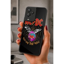 BG AKSESUAR General Mobile GM24 Pro Uyumlu Acdc Desenli Kamera Korumalı Darbelere Dayanıklı Kılıf