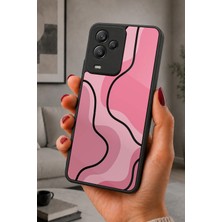 BG AKSESUAR General Mobile GM24 Pro Uyumlu Akış Desenli Kamera Korumalı Darbelere Dayanıklı Kılıf